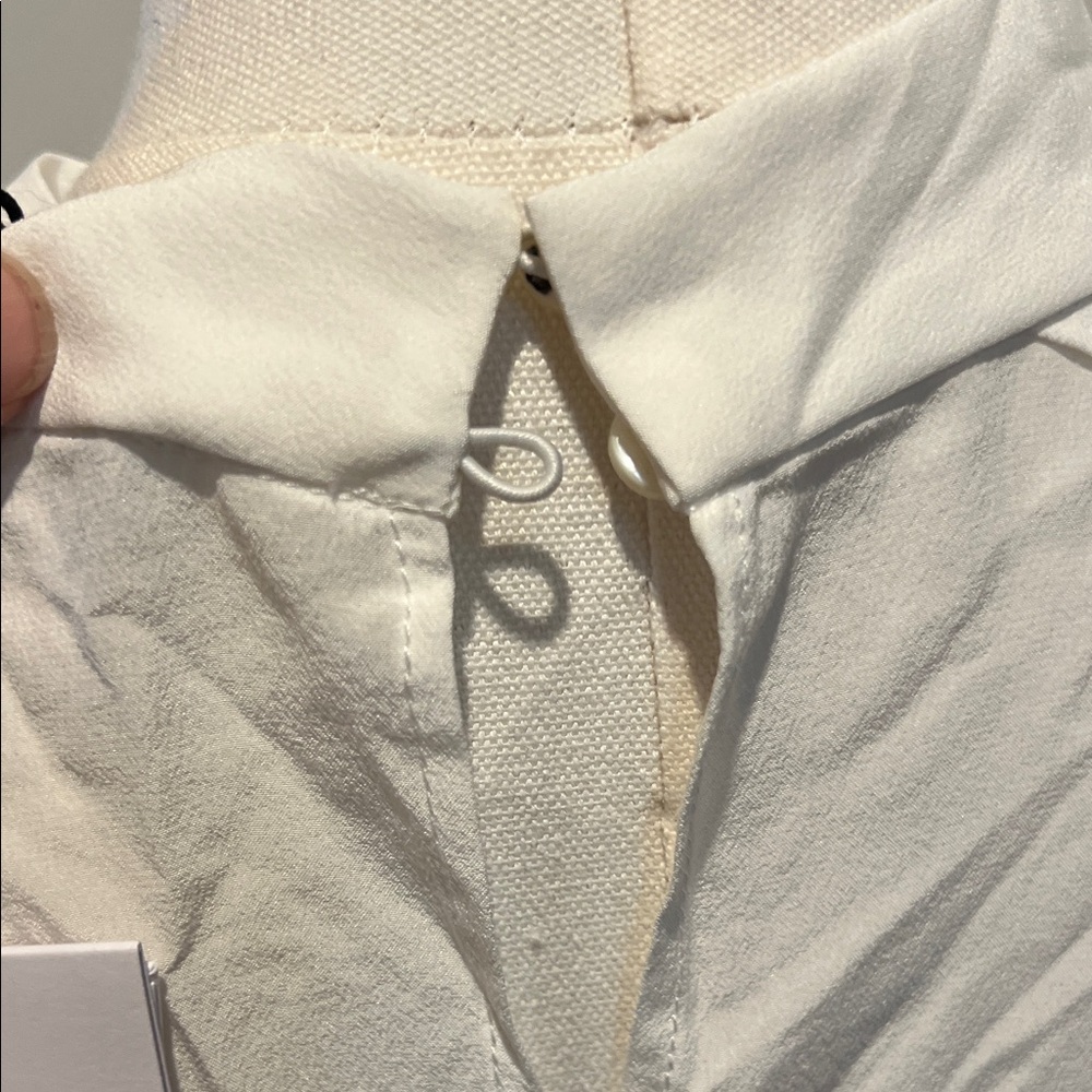 The Fold London White Silk Blouse - Picture 6 of 7